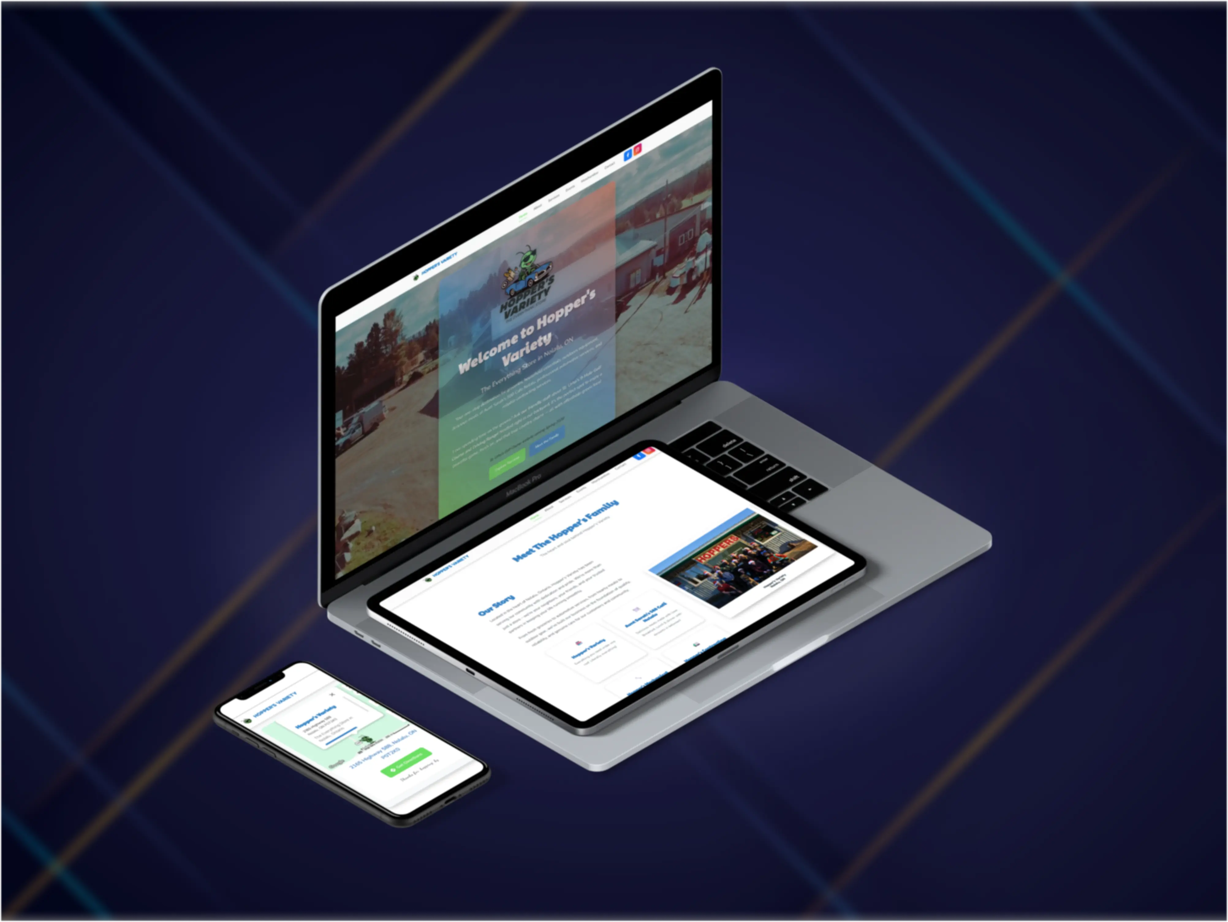 Hopper's Variety - Responsive Design